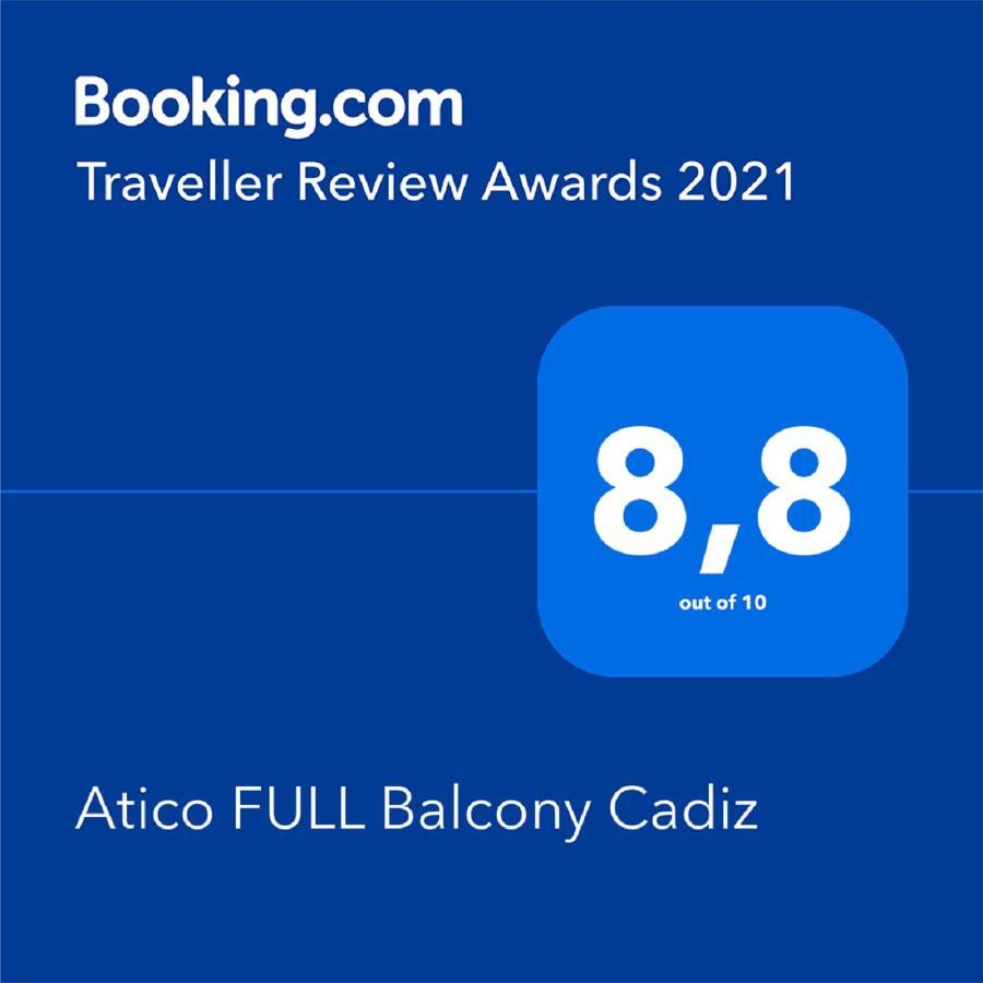 Atico Full Balcony By Cadiz4Rentals Luaran gambar